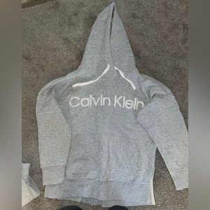 Calvin Klein gray sweatshirt